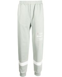 Helmut Lang - Logo-print Elasticated-waistband Sweatpants - Lyst