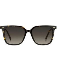 Tommy Hilfiger - Tortoiseshell Square-Frame Sunglasses - Lyst