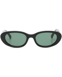 Patrizia Pepe - Oval-Frame Sunglasses - Lyst