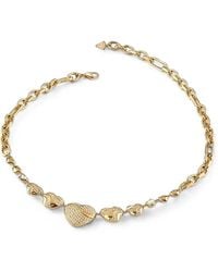 Guess - In My Heart Crystal-Embellished Heart-Pendant Necklace - Lyst