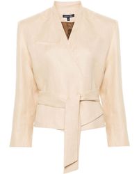 Soeur - Pampelune Belted Linen Jacket - Lyst