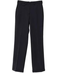 Seventy - Pressed-Crease Tailored Trousers - Lyst