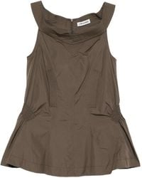 Low Classic - Gelaagde Blouse Top - Lyst