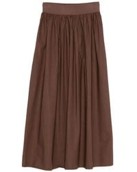 ROSSO35 - Elasticated Midi Skirt - Lyst