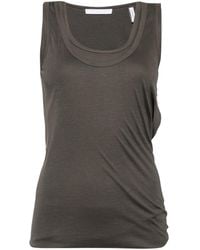 Helmut Lang - Scoop-Neck Tank Top - Lyst