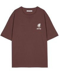 Samsøe & Samsøe - Wind Down Organic Cotton T-shirt - Lyst