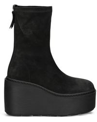 Vic Matié - Platform Wedge Ankle Boots - Lyst