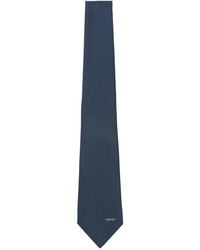 Gucci - Horsebit Silk Jacquard Tie - Lyst