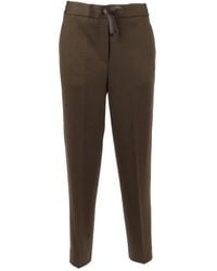 Circolo 1901 - Carrot Drawstring Trousers - Lyst