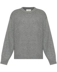 FRAME - Kaschmirpullover Mit Rundhalsausschnitt - Lyst