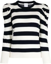Madeleine Thompson - Fleming Striped Wool-cashmere Top - Lyst