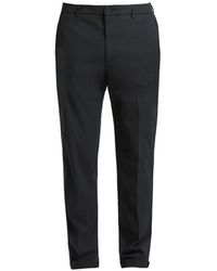 Peserico - Button-Fastening Cotton Chino Trousers - Lyst