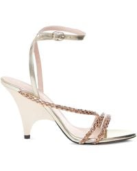 Marc Ellis - Sandalias con detalles de strass y tacón de 90 mm - Lyst