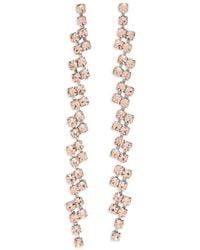 forte_forte - Crystal-Embellished Drop Earrings - Lyst