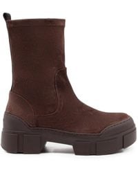 Vic Matié - Platform Lug-Sole Ankle Boots - Lyst