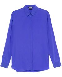 Tom Ford - Buttoned Long-Sleeve Shirt - Lyst