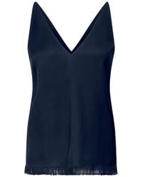 FFORME - Emory Fringe-Trim Blouse - Lyst