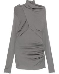 Entire studios - Draped Blouse - Lyst