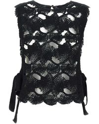 Kangra - Crochet-Knit Top - Lyst