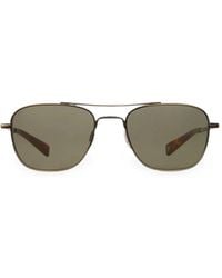 Garrett Leight - Harbor Square-Frame Sunglasses - Lyst