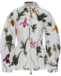 Oscar de la Renta - プリント シャツ - Lyst