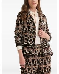 Maliparmi - Blazer A Maniche Lunghe - Lyst