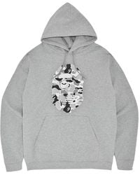 A Bathing Ape - X New Balance Ape Head Logo-Print Hoodie - Lyst