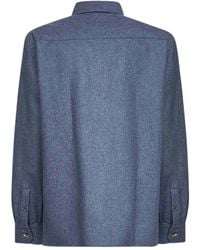 Brunello Cucinelli - Wool Shirt - Lyst