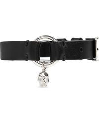 McQueen - Skull Charm Bracelet - Lyst