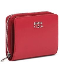 Bimba Y Lola - Leather Flap Purse - Lyst