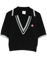 CASABLANCA - Vネック ニットトップ - Lyst