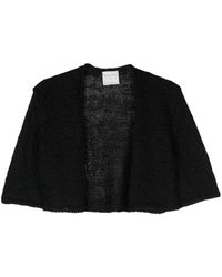Forte Forte - Open-knit Cropped Cardigan - Lyst