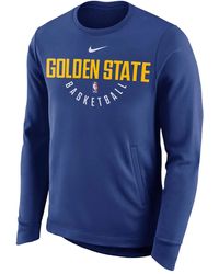 Nike - Nba Golden State Warriors Sweatshirt - Lyst