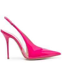 Casadei - Scarlet Tiffany Slingback Pump - Lyst