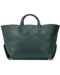 KHAITE - エンベロープ プリーツ ハンドバッグ M - Lyst