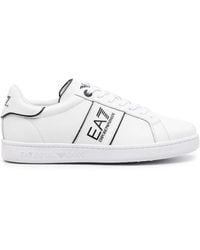 EA7 - Sneakers Mit Logo-Print - Lyst