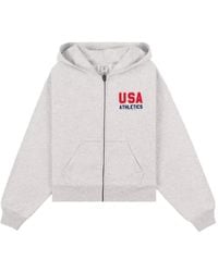 Sporty & Rich - Sudadera con capucha y cremallera - Lyst