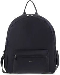 Kiton - Logo Zipped Backpack - Lyst