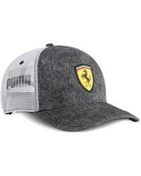 PUMA - X Ferrari Race Desert Sun Trucker Cap - Lyst
