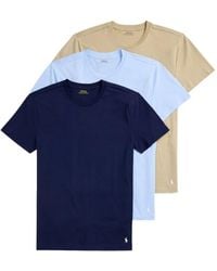 Polo Ralph Lauren - Crew-Neck T-Shirt (Pack Of Three) - Lyst