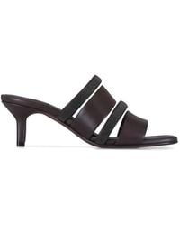 Brunello Cucinelli - Sandales En Cuir À Ornements Métalliques - Lyst