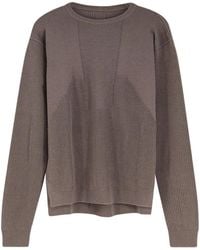 Rick Owens - Ribbed Knit Sweater - Lyst