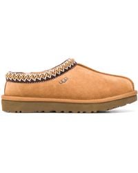 UGG - Suede Slip-On Clogs - Lyst