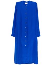 P.A.R.O.S.H. - Robe Mi-Longue À Boutonnière - Lyst