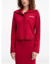 Patrizia Pepe - Button-Fastening Sweater - Lyst