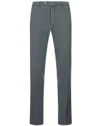 Kiton - Logo-Patch Straight-Leg Trousers - Lyst