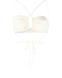 Magda Butrym - Criss-Cross Bandeau Top - Lyst