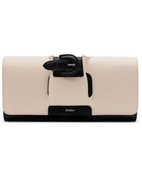 PERRIN Paris - La Parisienne Buckle-Strap Clutch Bag - Lyst