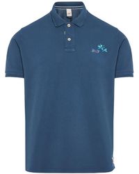 Bob - Logo-Print Piqué Polo Shirt - Lyst