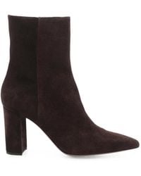 Paris Texas - Anja Pointed-Toe Ankle Boots - Lyst